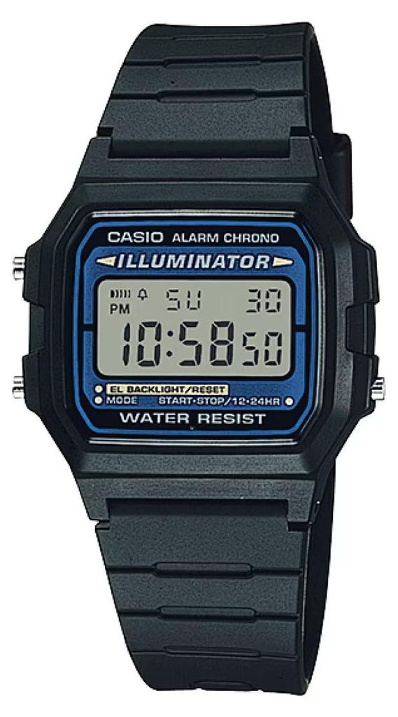 Casio Digitaluhr Collection F-105W-1AWYEF Produktbild 