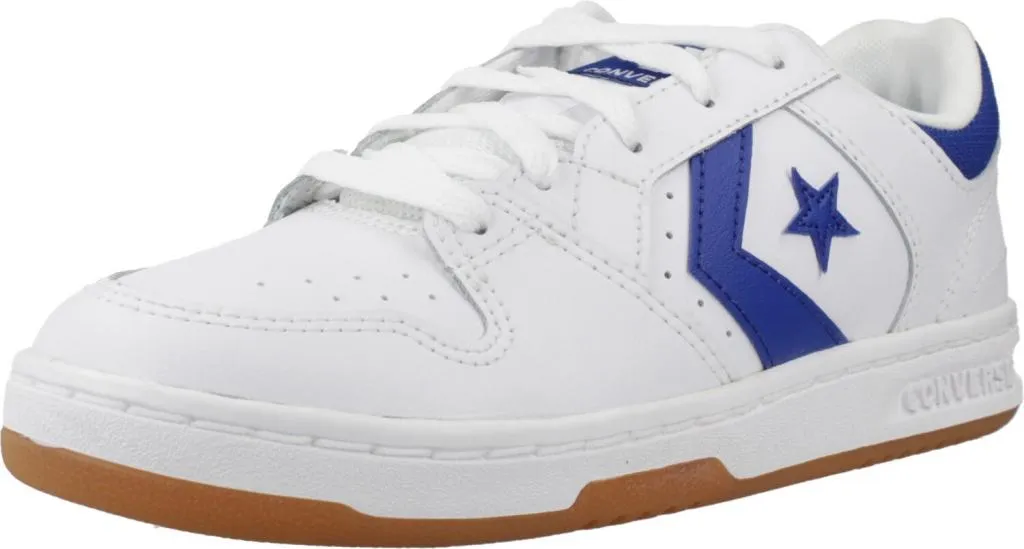 Basket Converse Chuck Taylor All Star Cl98 Ox Enfant Blanche en Toile