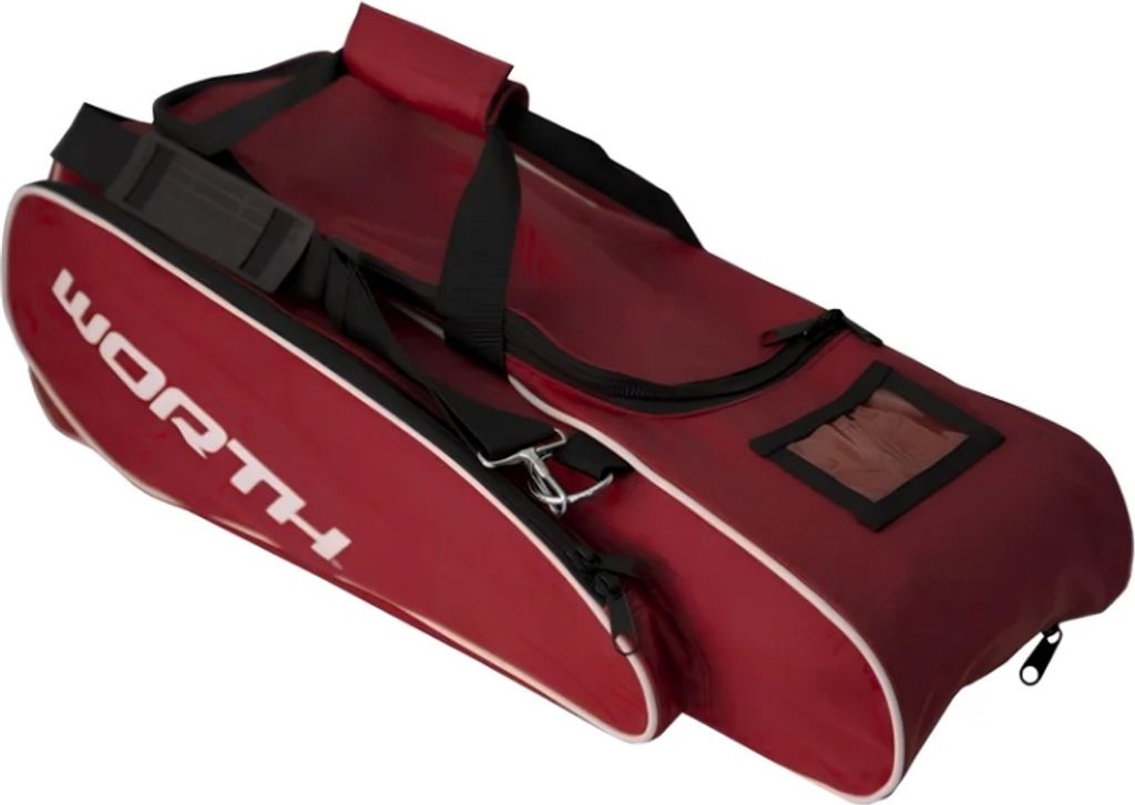 Worth YTPBC Youth Tournament Bag Color Scarlet Baseball/Softball Artikel