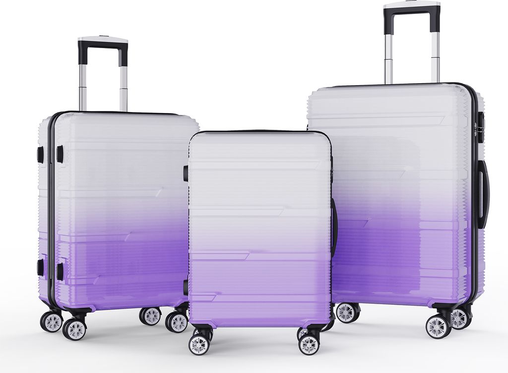 UnboxG Kofferset 3tlg. M-L-XL, Trolley Koffer Reisekoffer Produktbild 