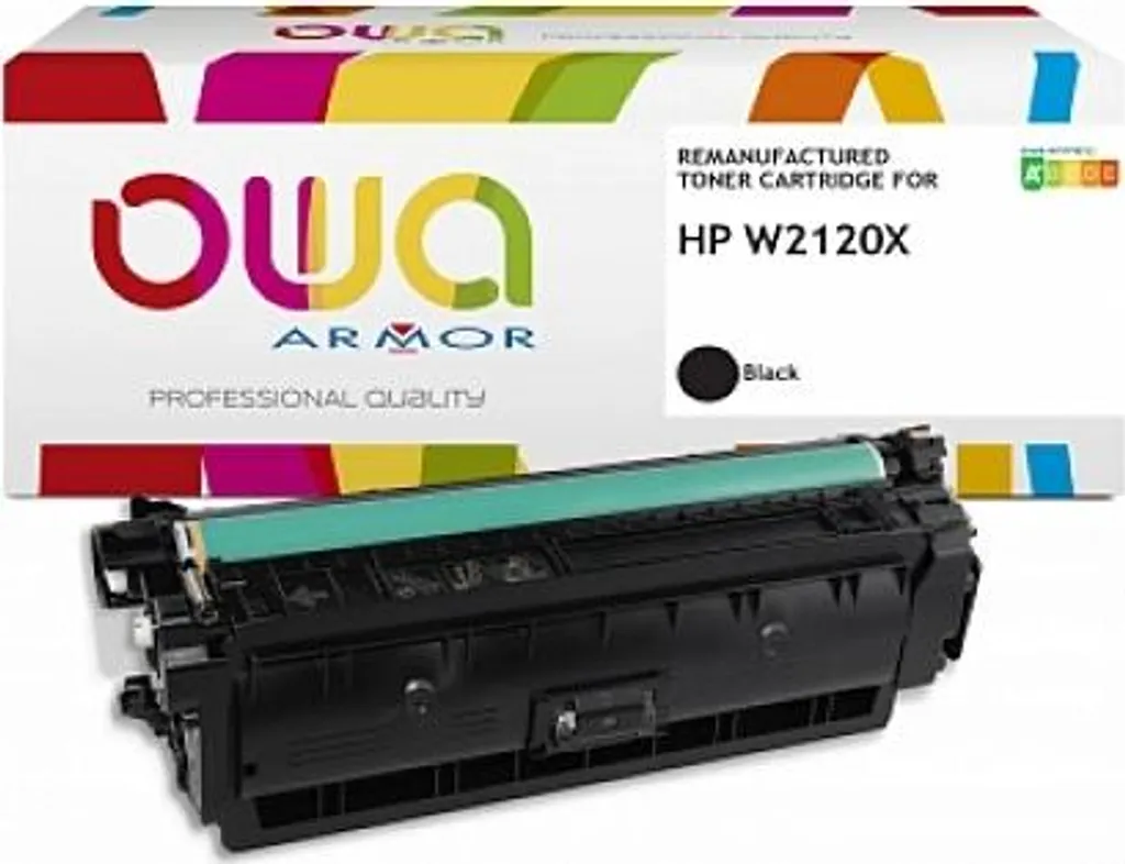 Toner Noir Compatible HP W2120X Tecnoware idéal pour Bureaux et Pro