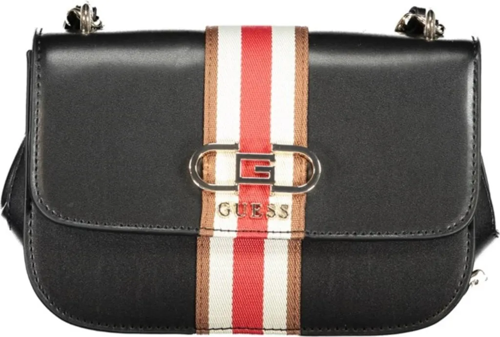 Sac à Main Guess VG930720 Noir Idéal pour le Travail et le Bureau