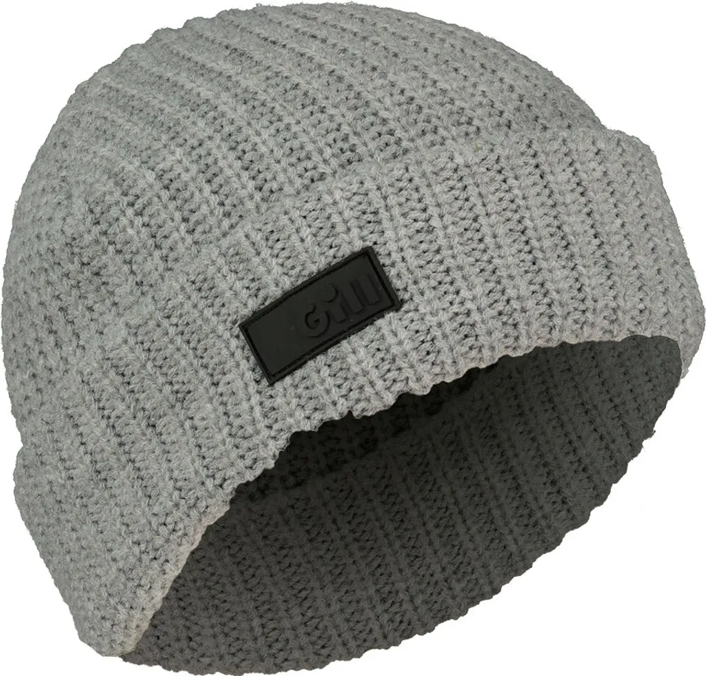 Bonnet Homme Gill Gris en Maille - Anti-Froid et Confort sans Gratter