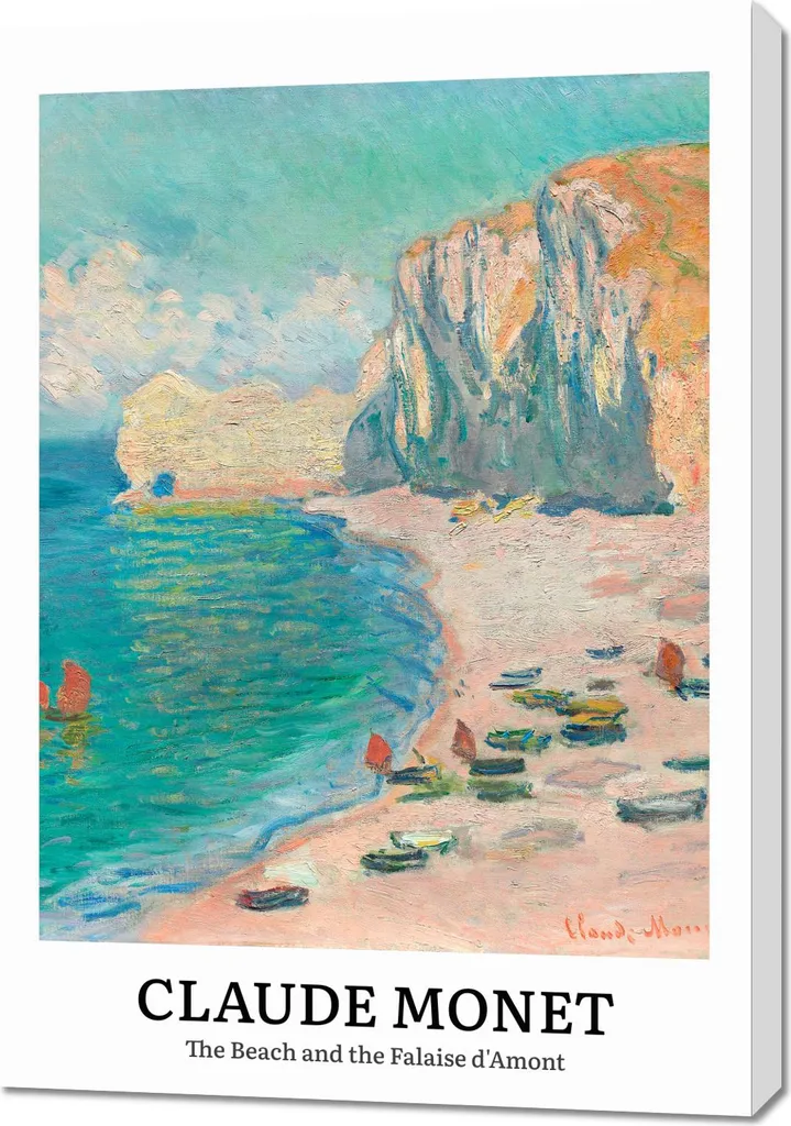 Quadro Monet 70x100 cm Design The Beach Vintage | Arredo Casa