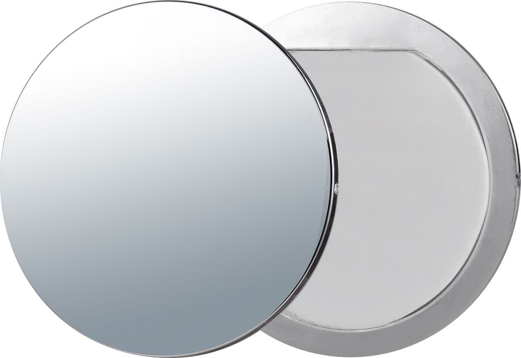 Kompakter selbstklebender Spiegel fuer Telefon, Metallplatten fuer Selfie, kompatibel mit iPhone, Samsung, Foto, Video, Selfie, Vlog-Zubehoer