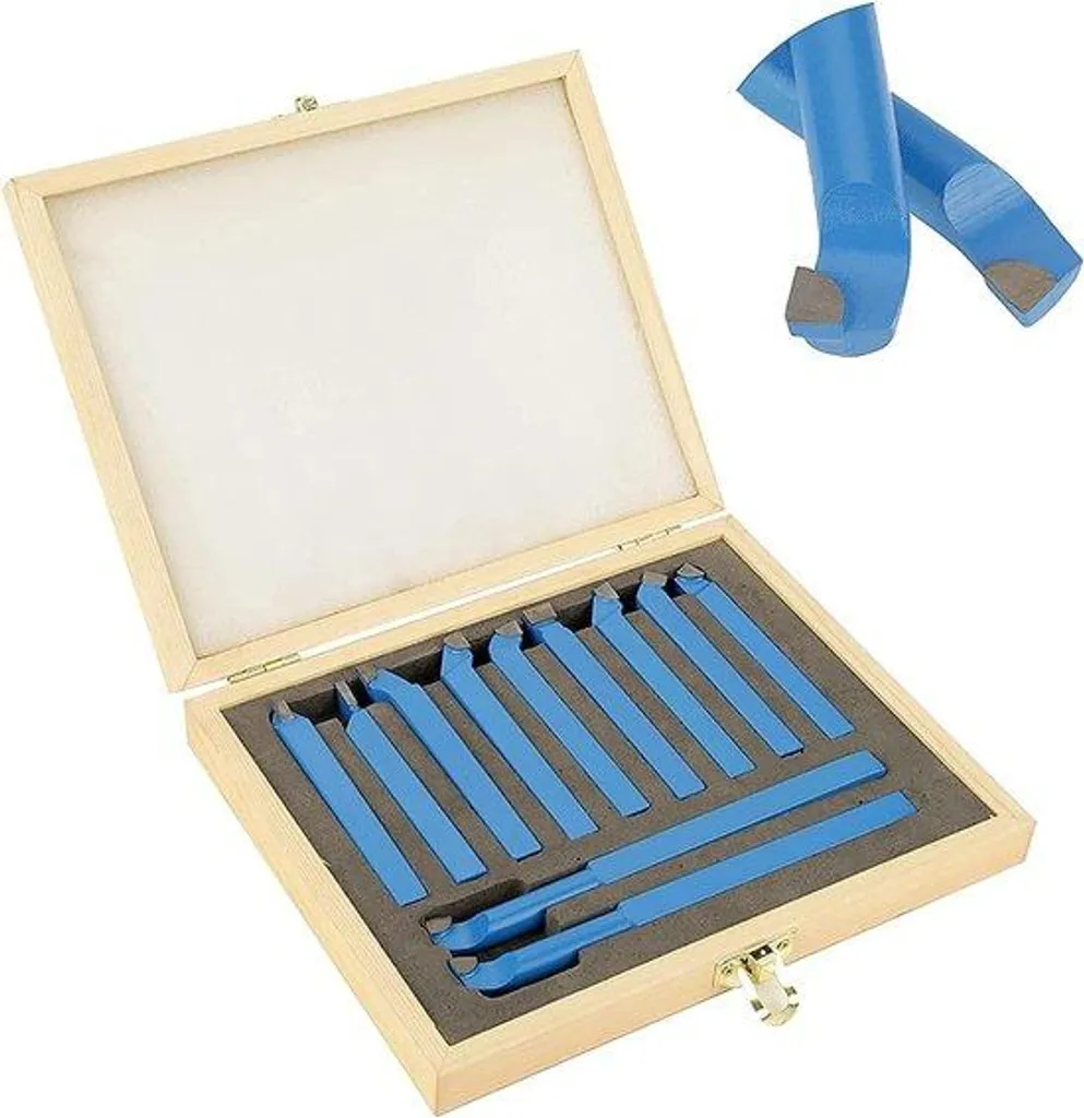 Kit outils de tournage 8x8mm pour usinage de précision et modélisme