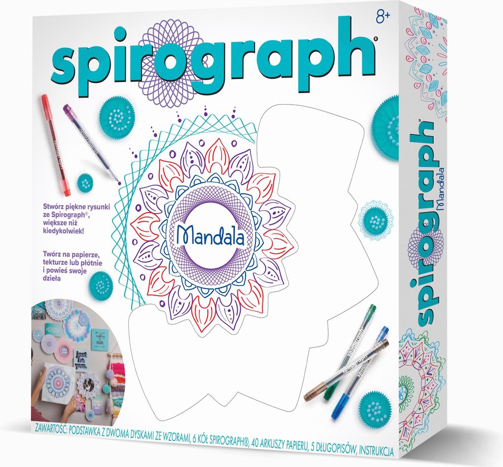 DANTE Spirograph Mandala 1754 17541