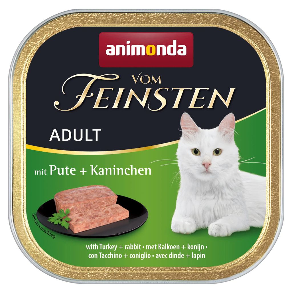 animonda Vom Feinsten, Dospělá, Králík, Turecko, 100 g Obrázek produktu 