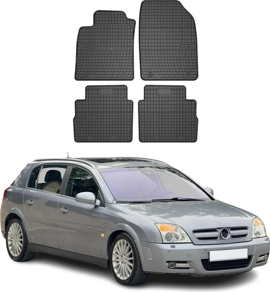 Set Tappetini Gomma Opel Signum 2003-2008 - 4 Pezzi Alta Protezione