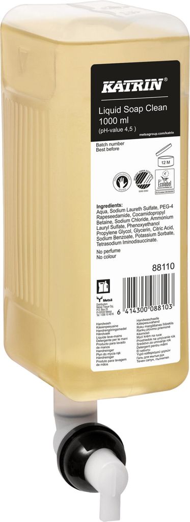 Katrin savon de toilette 6x1 l incl. pompe Image du produit 