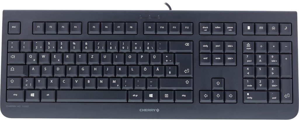 Cherry KC 1000 - Clavier - États-Unis - noir Image du produit 