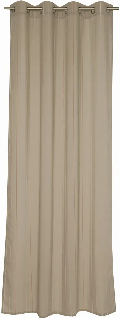 Esprit Rideau Foulard Basso 17 Orange à Oeillets 140x250cm Design Chic