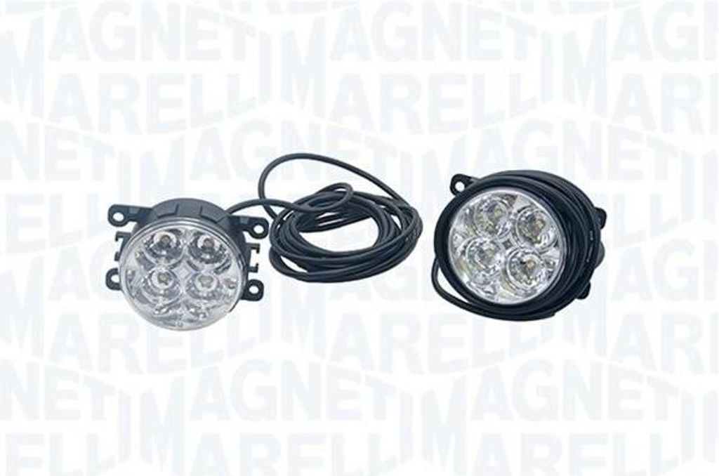 Światła Led Do Jazdy Dziennej Drl (Okrągłe) Zdjęcie produktu 