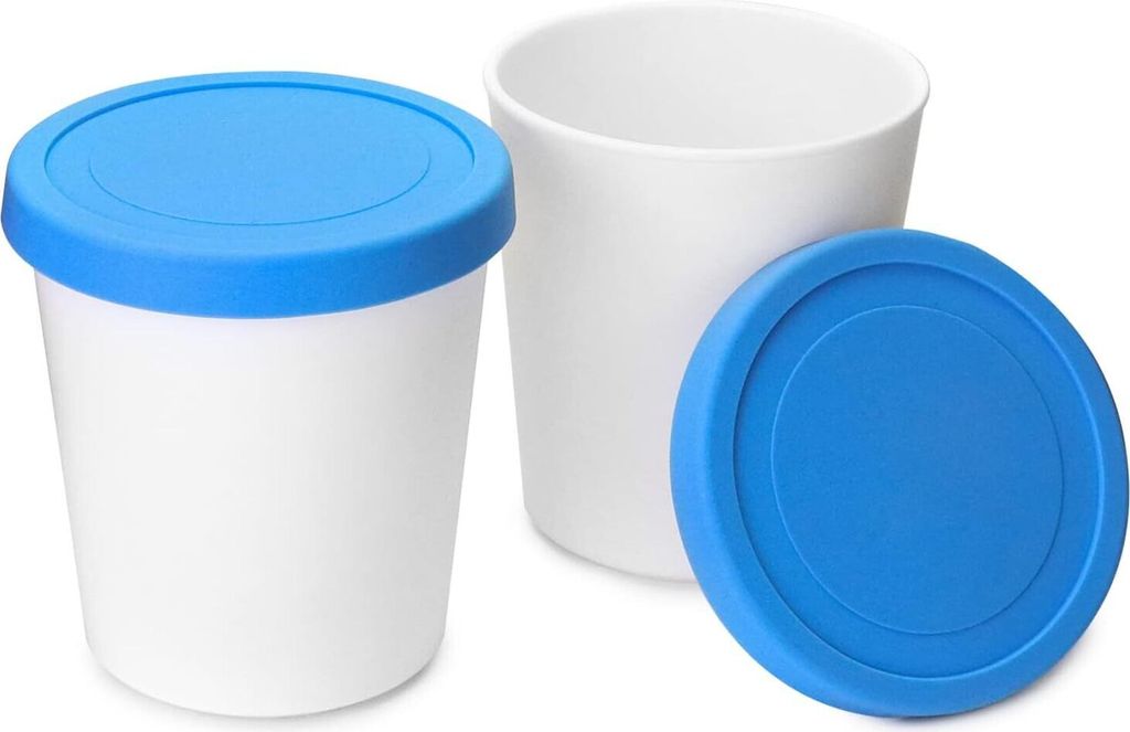 2er-Set Eisbehälter für Speiseeis - 1 L - Produktbild 