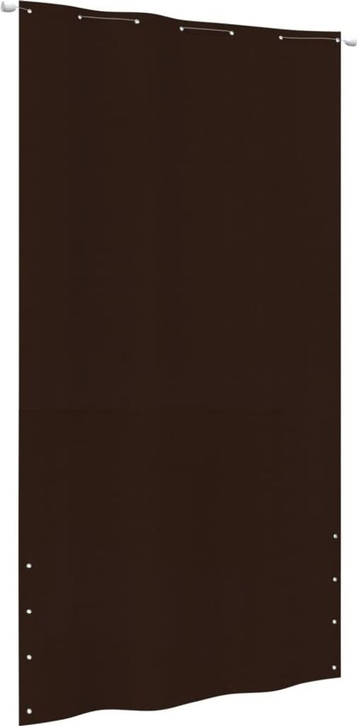 Balkon-Sichtschutz Braun 140x240 cm Oxford-Gewebe