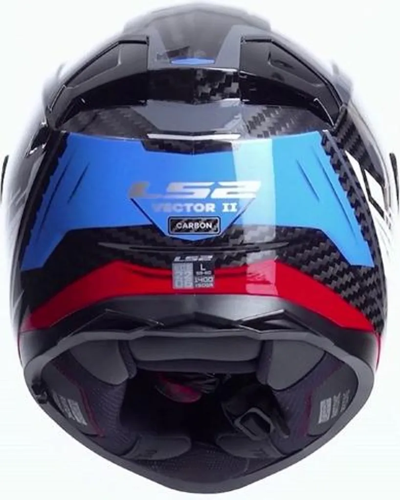 Casque Route LS2 FF811 Vector II Carbon Savage Idéal pour Longs Trajets