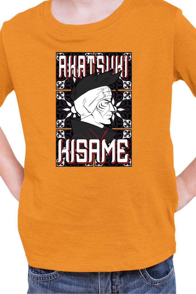 Kinder T-Shirt Naruto Kisame Hoshigaki, 12-13 Jahr - 152 / Orange