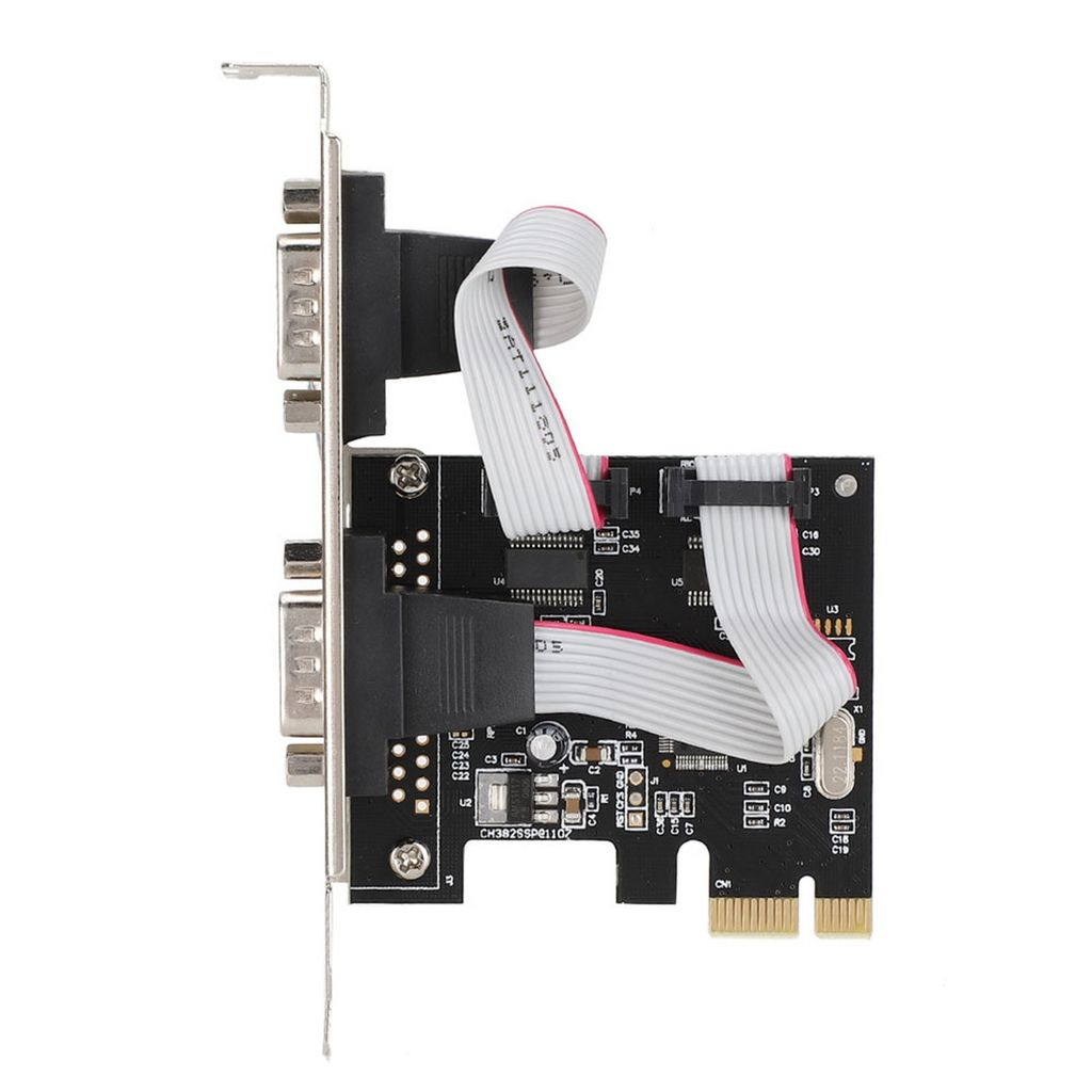 Scheda adattatore controller PCI-E da PCI Express a doppia Immagine del prodotto 