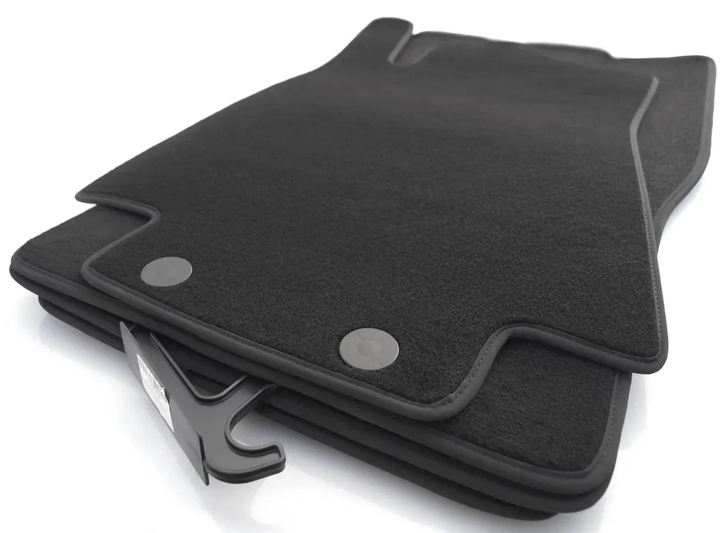 Tappetini Mercedes Classe A W169 qualità originale Verlous tappeto auto 4 pezzi nero