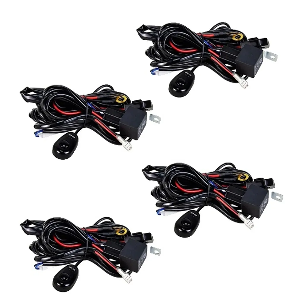 Éclairage LED pour garage et extérieur - Kit 4 lampes polyvalentes