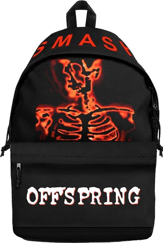 Zaino The Offspring Smash RO14559 Nero Bianco Rosso | Merch Ufficiale