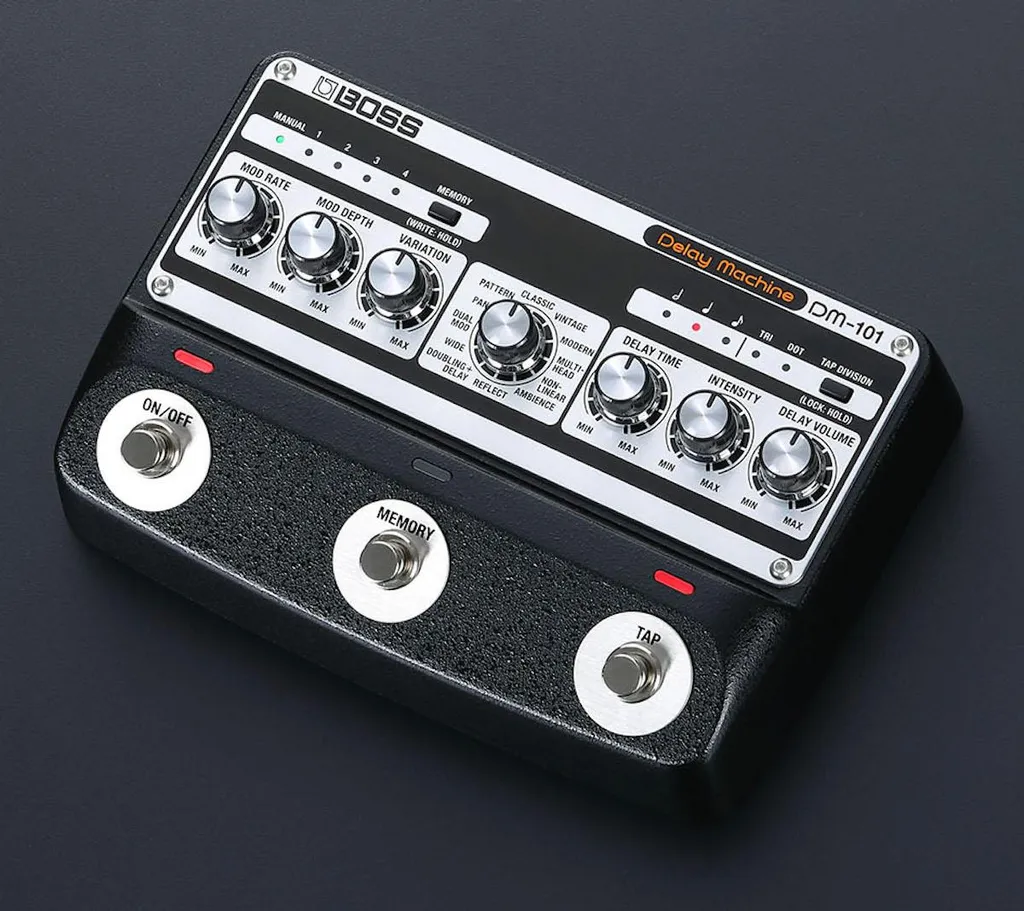 Effet Boss DM-101 Delay Machine : Création Sonore et Écho Vintage Pro - 4