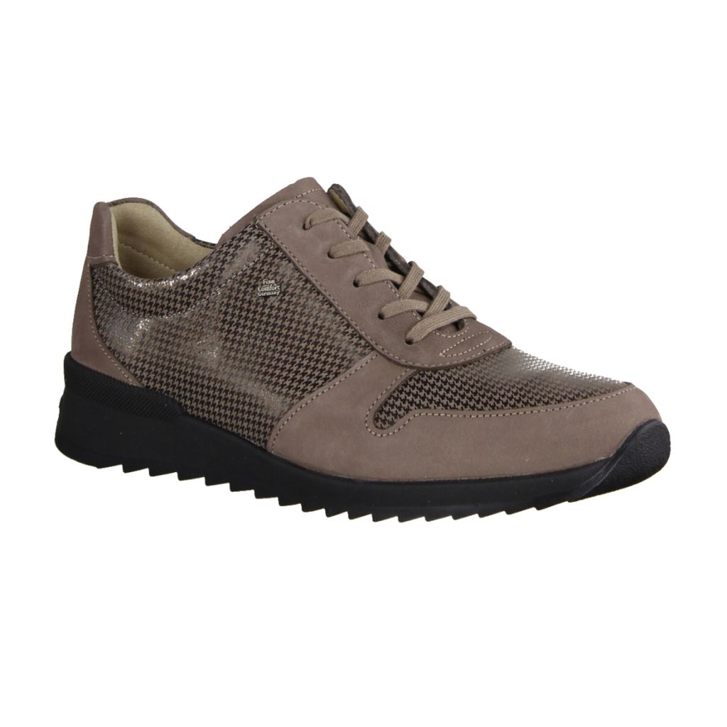 Finn Comfort Sidonia taupe Schnürer Beige in Gr. 38.5