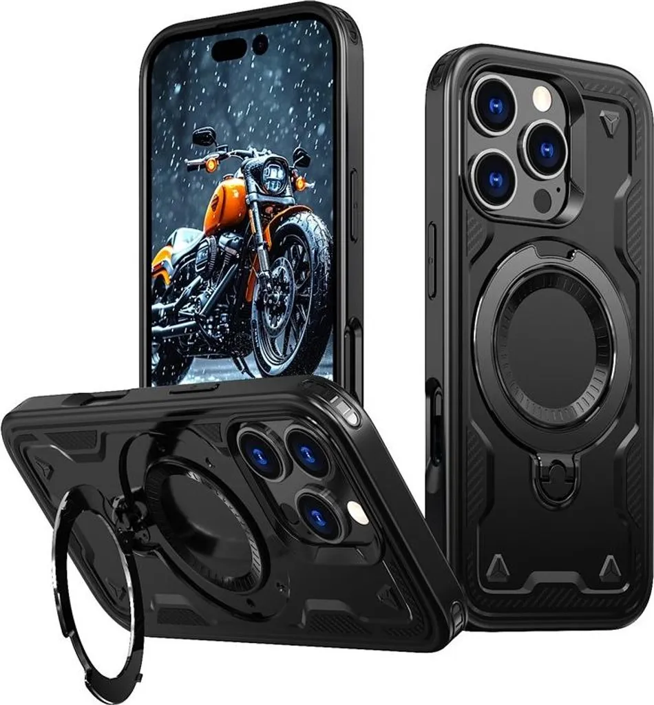 Évitez les Rayures : Coque iPhone 16 Pro Lenuo Noire Antichoc Fine