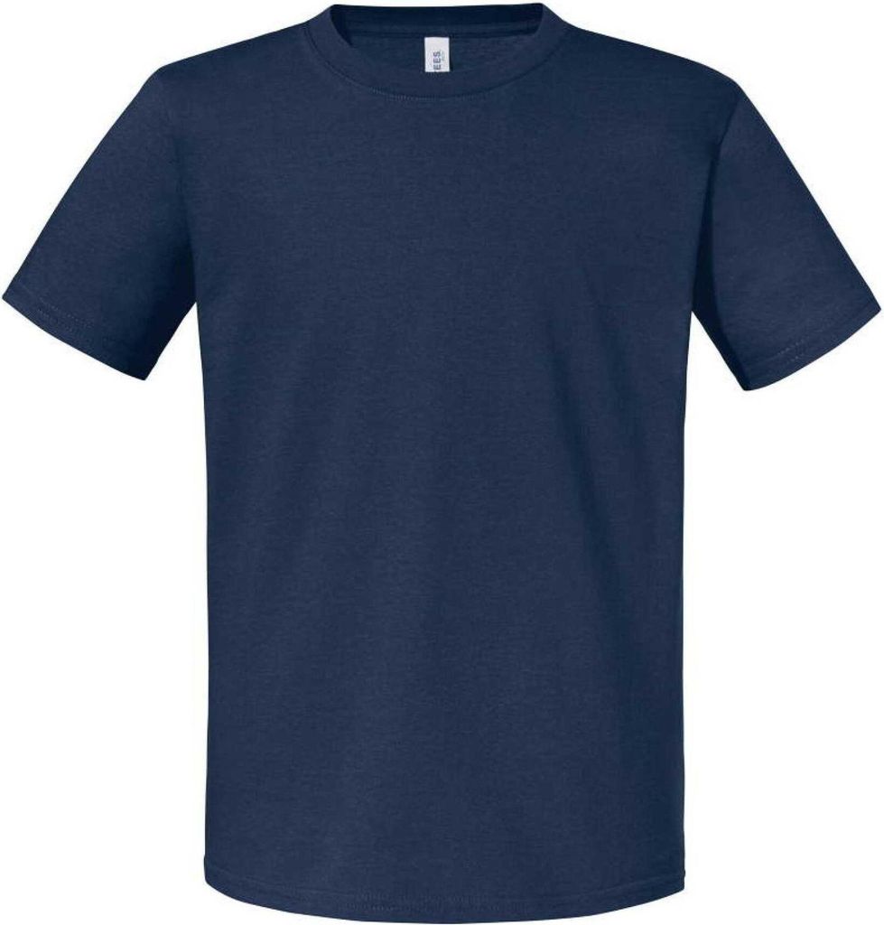 Jerzees - "Eco Premium" T-Shirt für Kinder BC7041 (164-170) (Dunkles Marineblau)