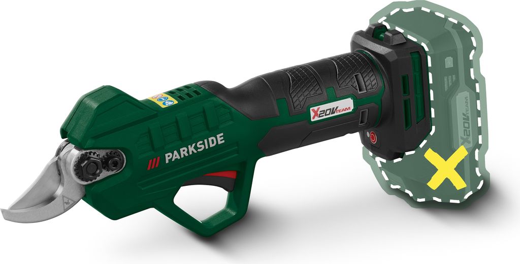 PARKSIDE 20 V Akku-Astschere »PAAS 20-Li B1«, ohne Akku und Ladegerät