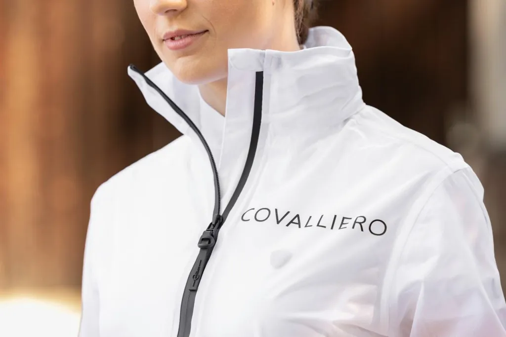 Imperméable Équitation Transparent Covalliero ClearView FS 2025 en S