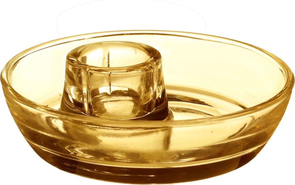 Glas Kerzenhalter 'Mia' mit kleiner Dekoschale, Ø10 x H.3 in vielen Farben wählbar | Kerzenständer | Kerzenhalter für Ihre Tischdekoration zur ...