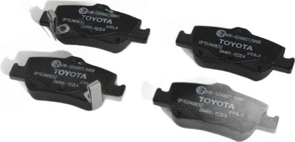Plaquettes de frein arrière Toyota Auris 04466-YZZE4 : fini les bruits