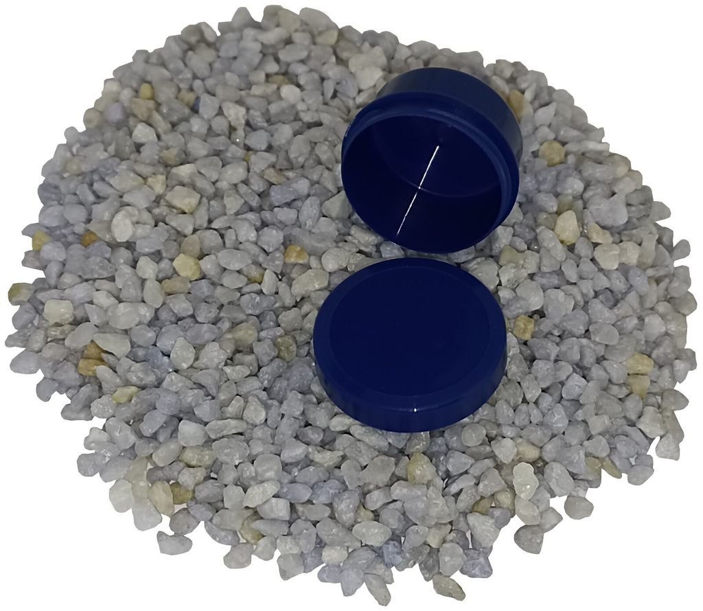 5 Salbendosen Kruken Blau Tiegel 6 ml