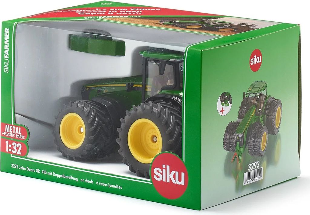 SIKU John Deere 8R 410 dvojitá pneumatika modelová hračka 1 Obrázek produktu 2
