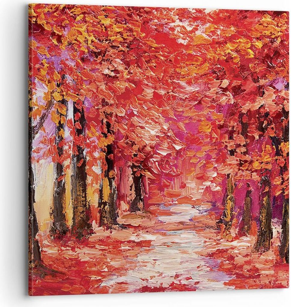 Bild auf Leinwand - Leinwandbild - Einteilig - Herbst Park Produktbild 