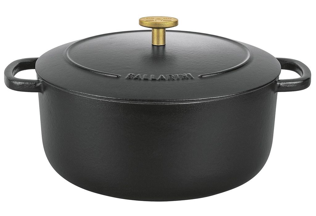 Ballarini Cocotte Bellamonte Gusseisen 28Cm Schwarz Produktbild 