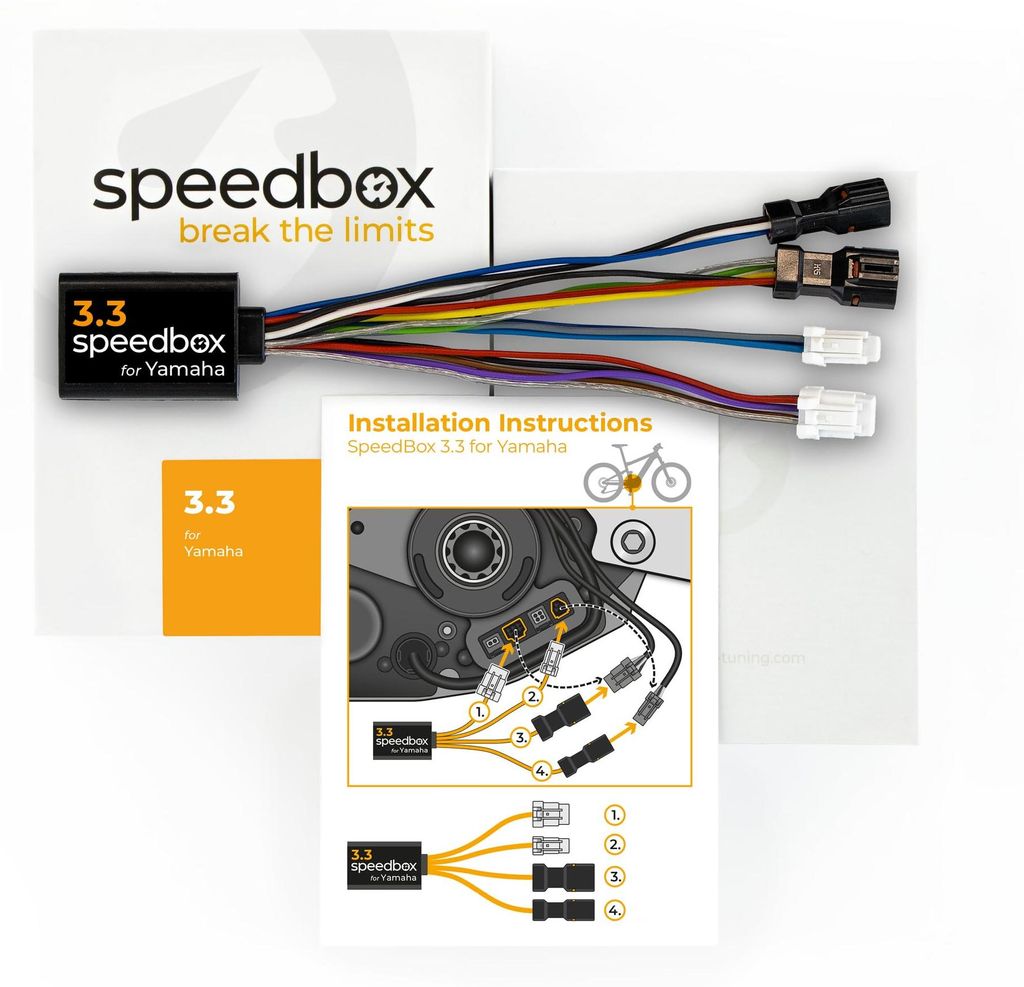 Speedbox Yamaha 3.3 Speed Booster Argento Argento Taglia Immagine del prodotto 