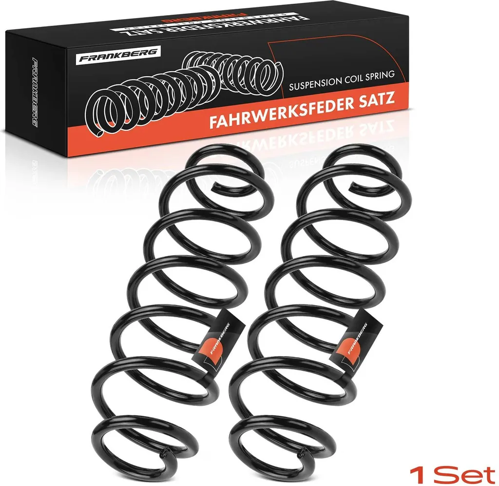 2 Ressorts de Suspension Arrière Frankberg pour Citroën C4 II et DS4 NC