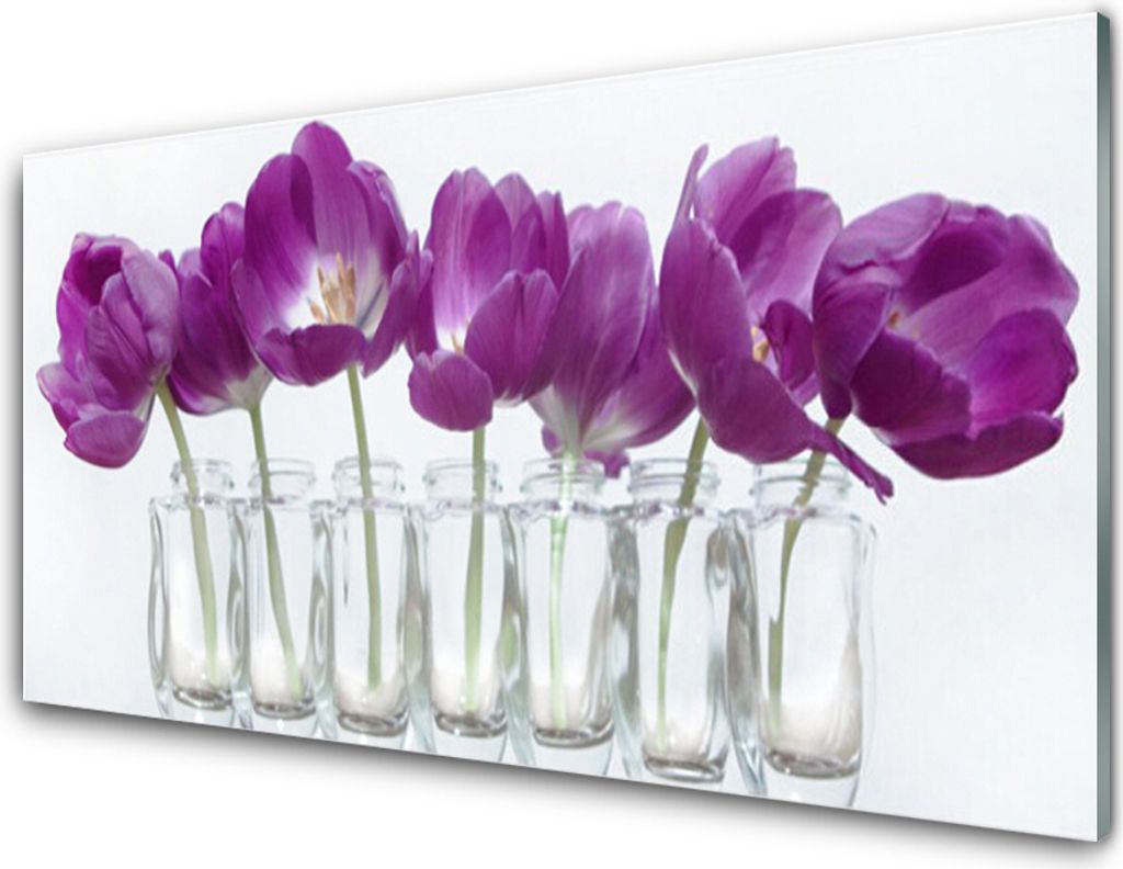 Acrylglasbilder 100x50 Wandbild Druck Blumen Pflanzen