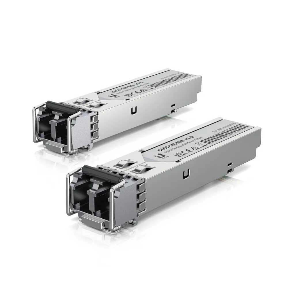 Pack 20 Modules SFP Ubiquiti 1Gbps Multi-Mode Haute Performance Fibre