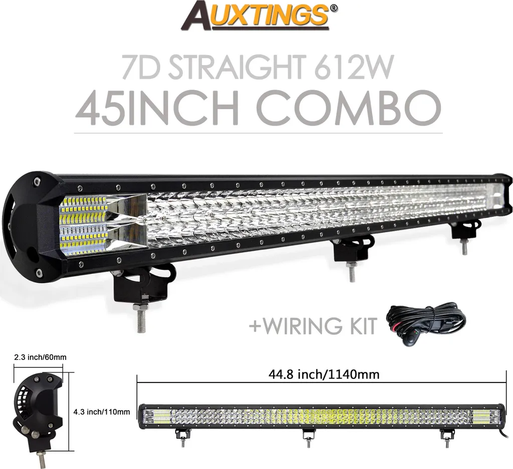 Rampe LED Tout-Terrain 45 Pouces Projecteur Combiné Combo Beam IP67 - 2