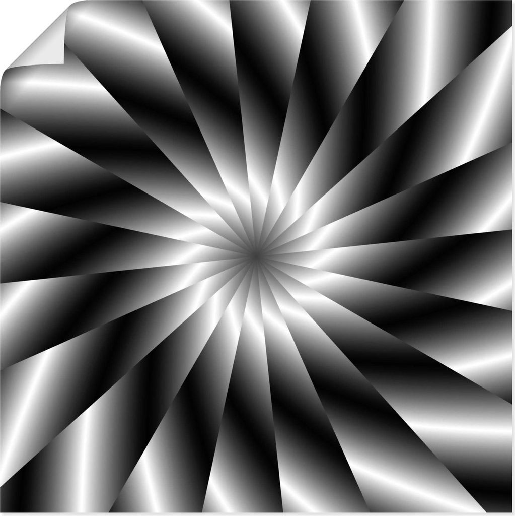 ARTland Poster Wie eine Turbine Größe: 50x50 cm