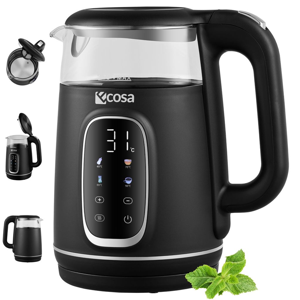 Hervidor de acero inoxidable Ecosa con control de Imagen del producto 