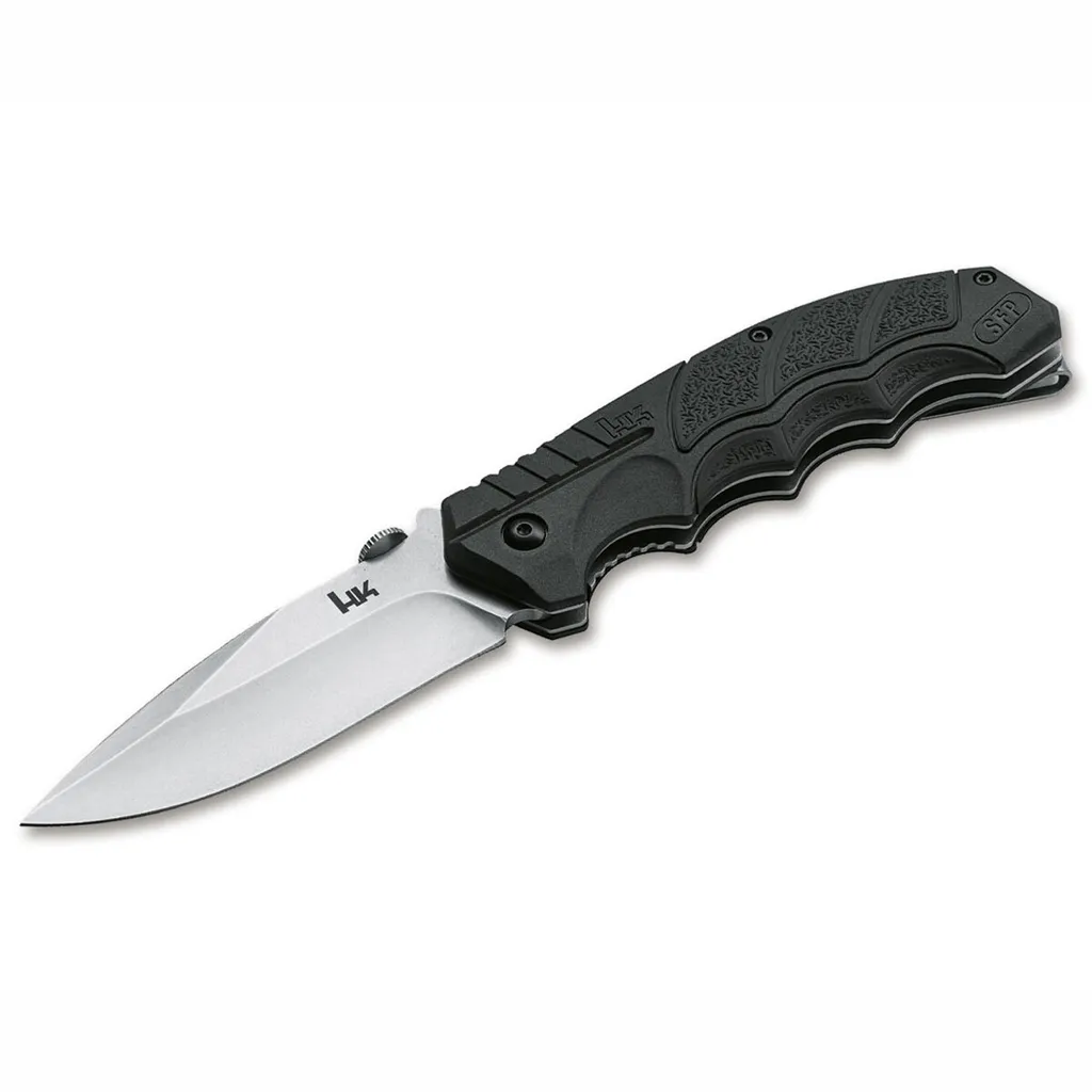 Couteau Pliant Heckler & Koch SFP Tactical Folder Lame Acier D2 Noir