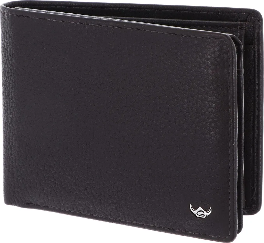 Golden Head Capri Billfold Wallet - Portafoglio Uomo Pelle RFID Darkbrown