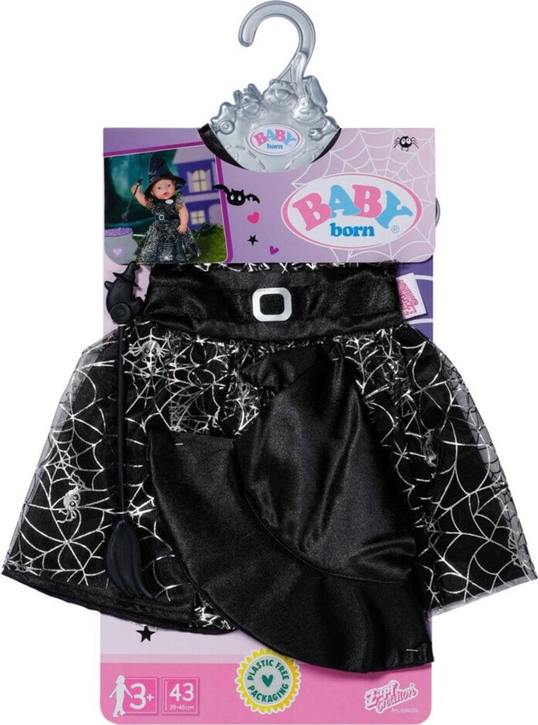 Zapf BABY born Hexenkleid 43cm Produktbild 4