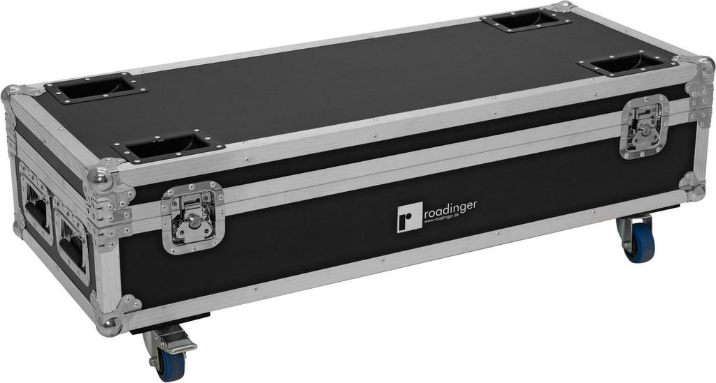 ROADINGER Flightcase 8x AKKU UP-4 QuickDMX mit Ladefunktion (31005144)