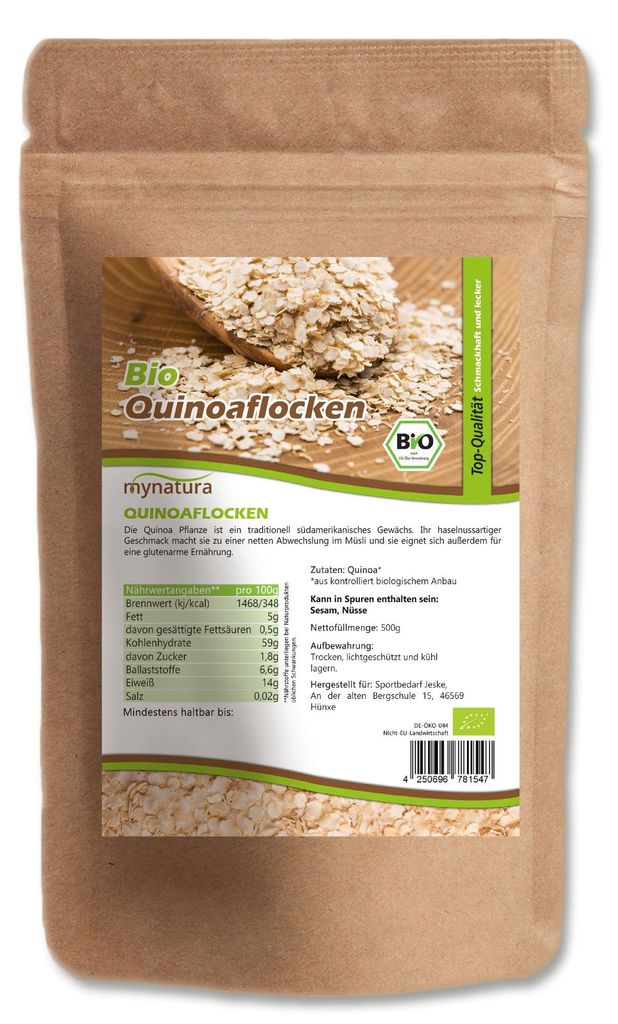 Mynatura  Quinoaflocken - ab 500g - 1000g Produktbild 