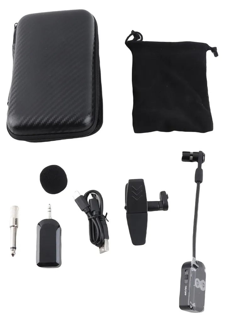 Micro sans fil saxophone 40m - Pince rotative et son haute fidélité